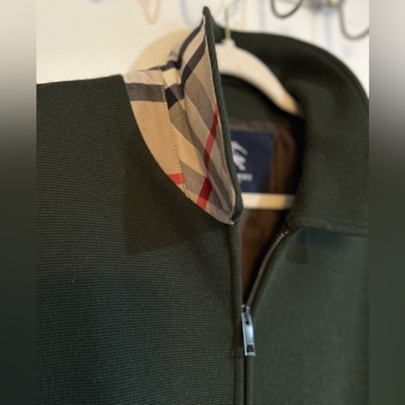 Men’s Burberry London Knit Harrington Jacket - Picture 3 of 10